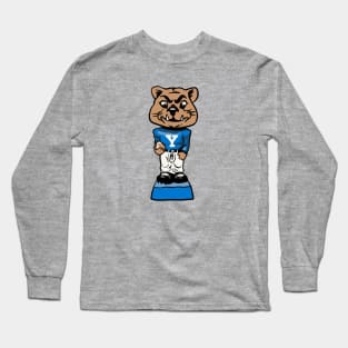 Cosmo Cougar Bobble Head Long Sleeve T-Shirt